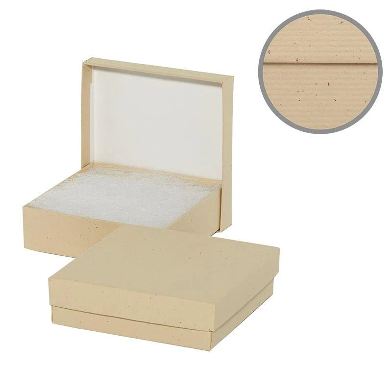 Solid Colored & Embossed Jewelry Boxes (100/Pack)