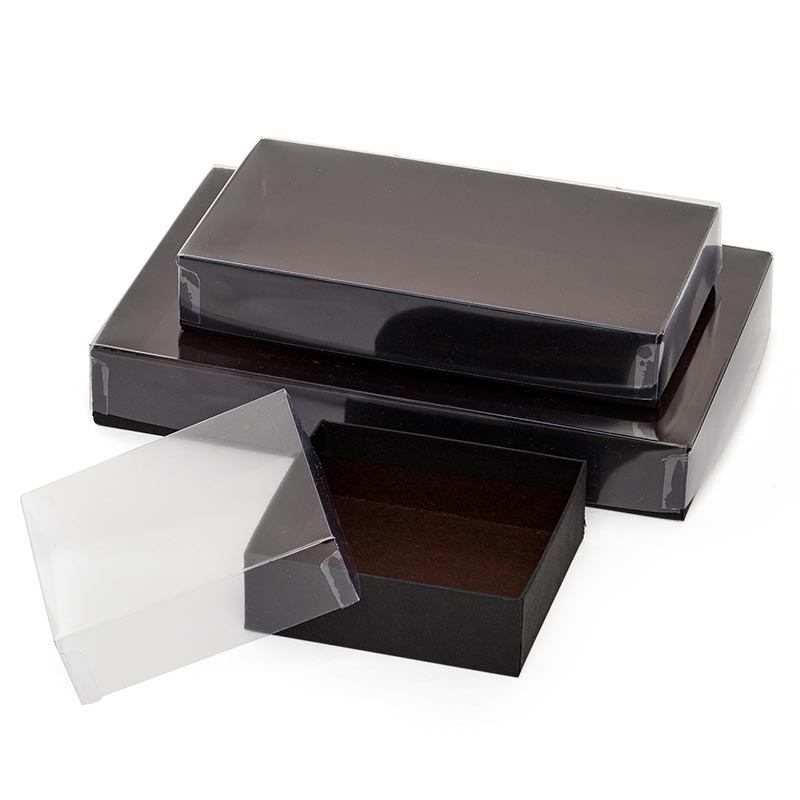 Black Matte Finish View Top Boxes